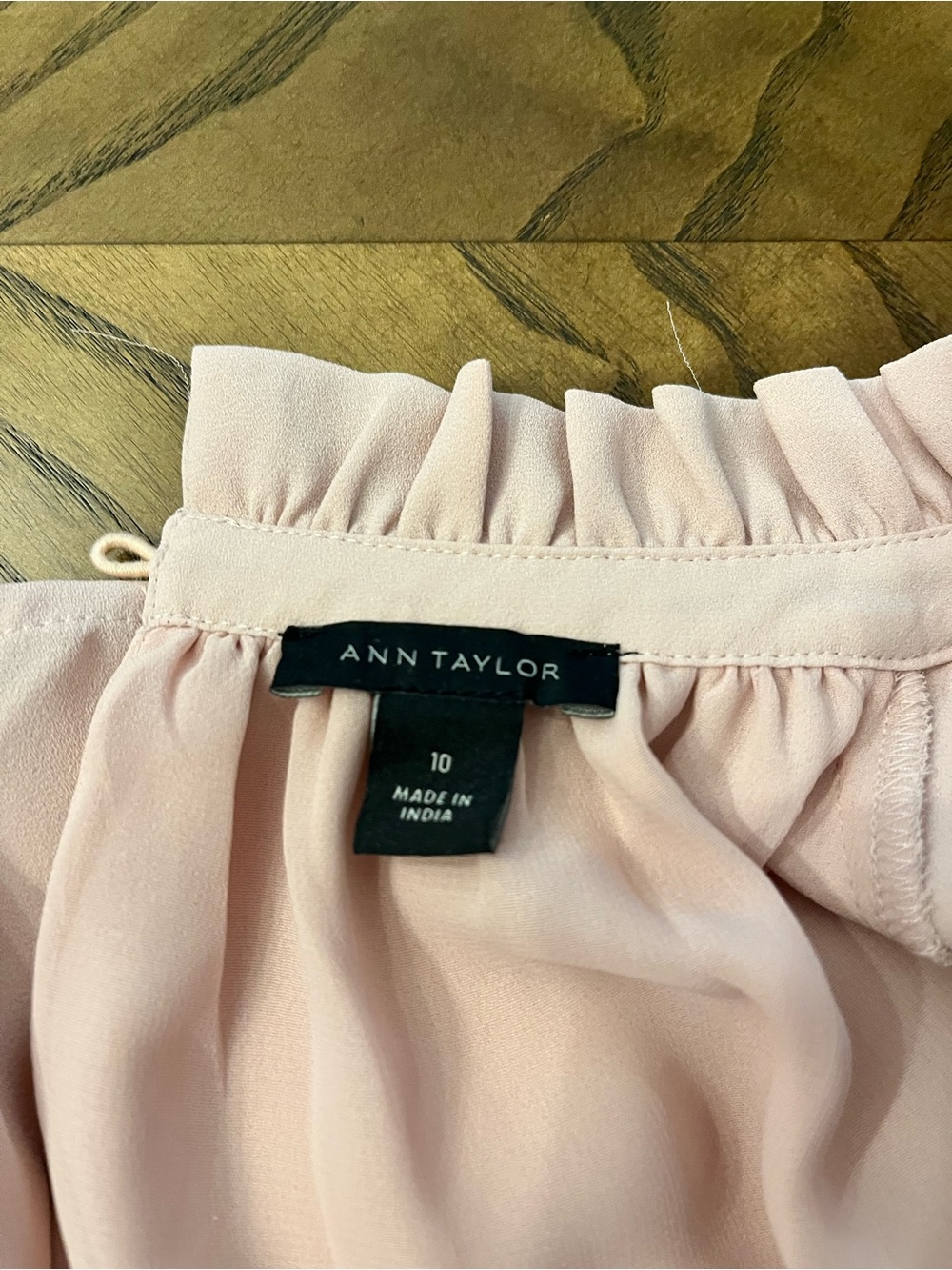 Ann Taylor Size 10 Blush Pink Dress - Picture 6 of 9